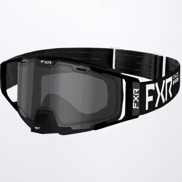  FXR Combat Snowmobil Goggle Black/White