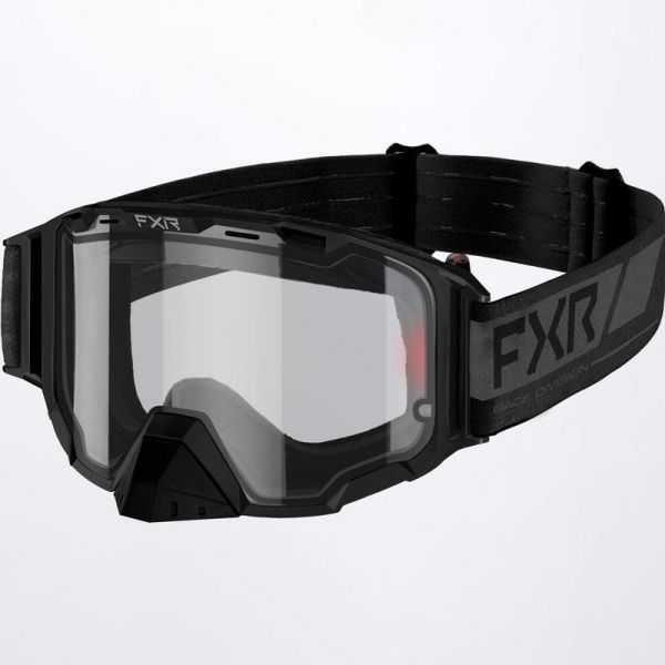  FXR Ochelari Snowmobil Maverick Electric Clear Lens Black Ops