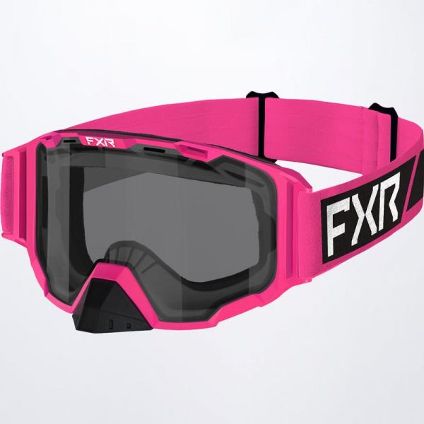  FXR Ochelari Snowmobil Maverick Smoke Lens E-Pink