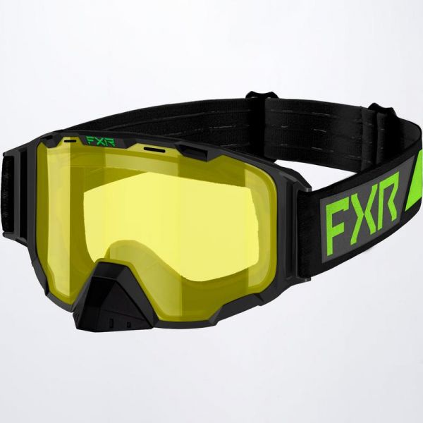Goggles FXR Maverick Snowmobil Goggle Lime