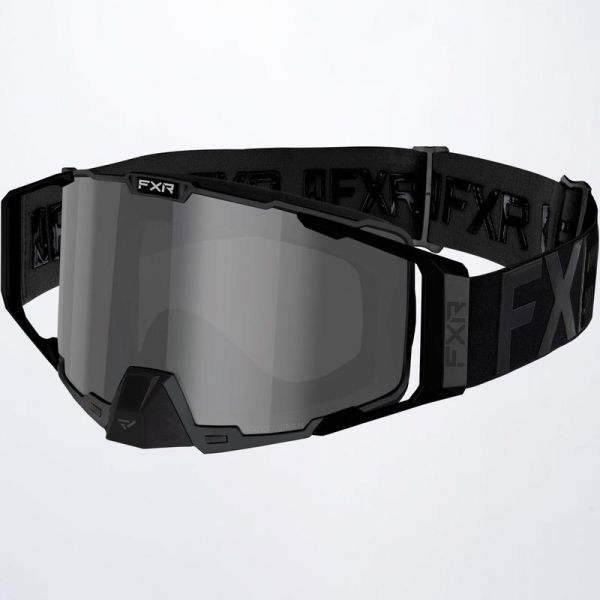 Ochelari Snowmobil FXR Ochelari Snowmobil Pilot Polarized Smoke Lens + Mirror Finish Black Ops