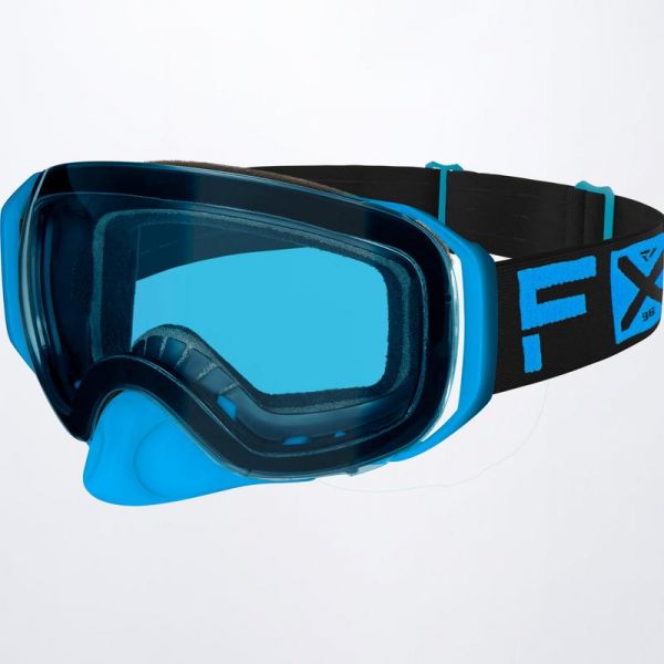  FXR Ochelari Snowmobil Ride X Spherical Blue Lens Blue