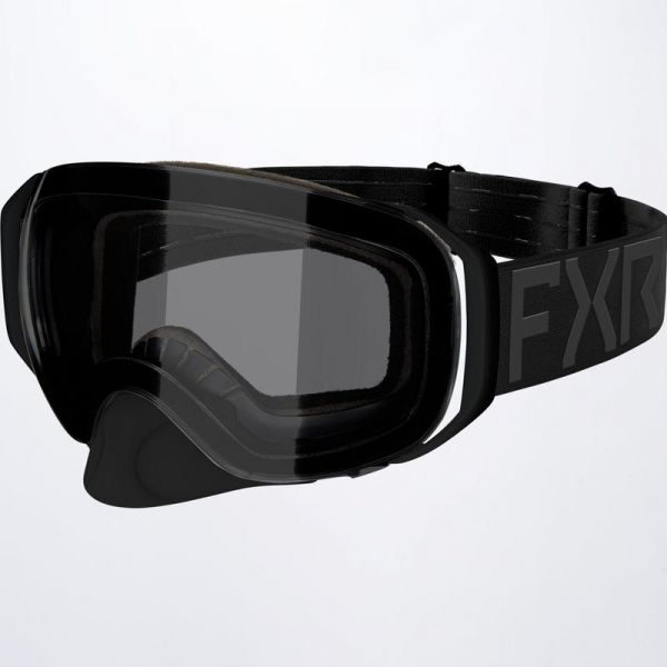  FXR Ochelari Snowmobil Ride X Spherical Smoke Lens Black Ops