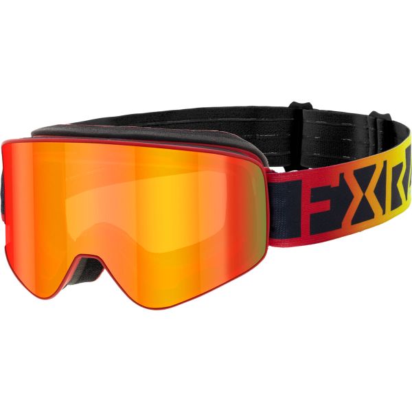 Goggles FXR Snowmobil Goggle Ridge Ignition Mirror Orange Lens 23