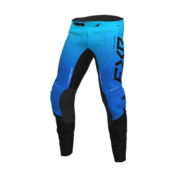 Pants MX-Enduro FXR Helium MX Pant Black/Sky Blue