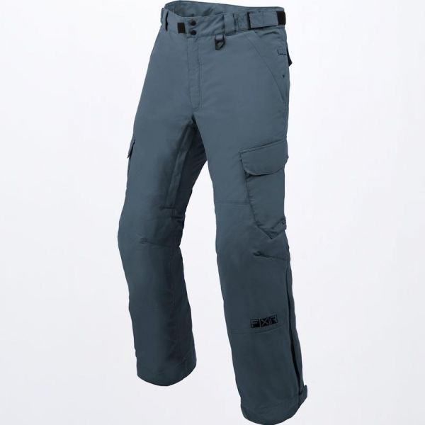 Bibs FXR Snowmobil Pants Chute Steel/Black
