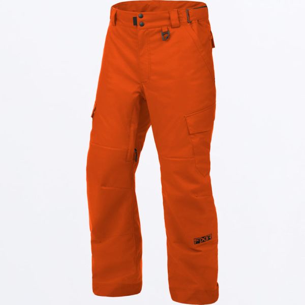  FXR Pantaloni Snowmobil Non-Insulated Chute Burnt Orange 24