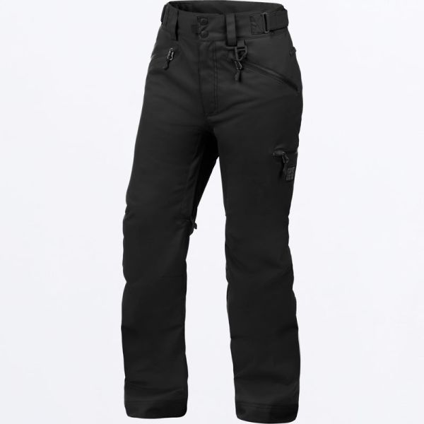 Women's Bibs FXR Lady Snowmobil Non-Insulated Aerial Pant Black 24