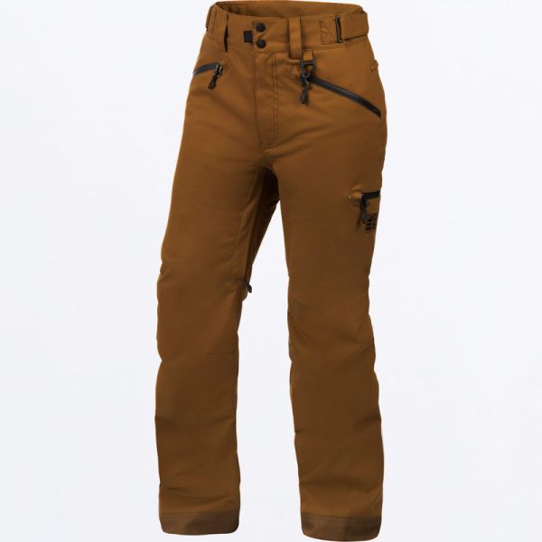 Women's Bibs FXR Lady Snowmobil Non-Insulated Aerial Pant Copper 24