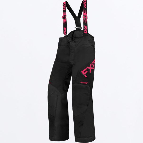  FXR Pantaloni Snowmobil Youth Insulated Clutch Black/Fuchsia 23