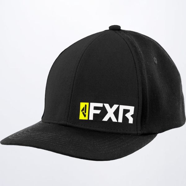 Caps FXR Hat Evo Black/Hi Vis 22