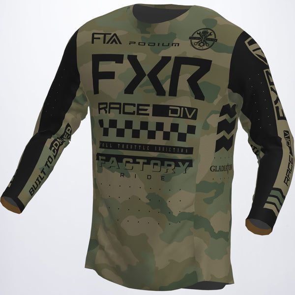  FXR Tricou Enduro Podium Gladiator Camo