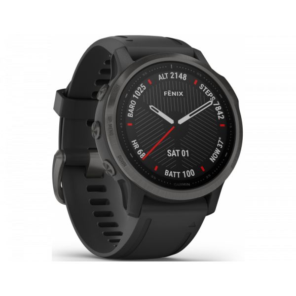 Sport Watches Garmin Ceas Garmin Fenix 6S Sapphire Carbon DLC