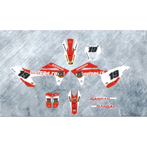  Lets Ride Graphics Kit Moto24 2021-2023 for Gas Gas EC