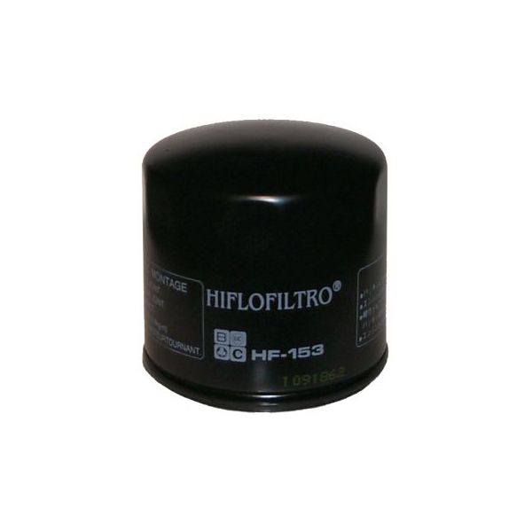  Hiflofiltro Oil Filter Glossy Black HF153