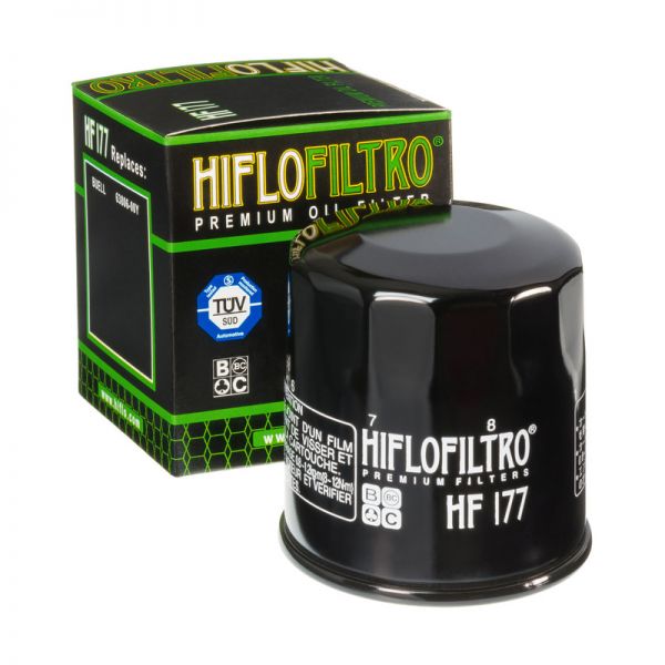  Hiflofiltro Filtru Ulei Glossy Black HF177