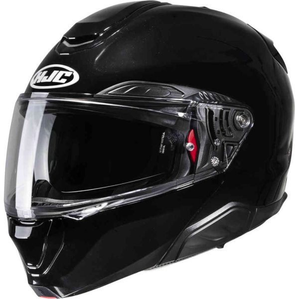 Flip up helmets HJC Flip-Up Moto Helmet RPHA 91 Solid Black 24