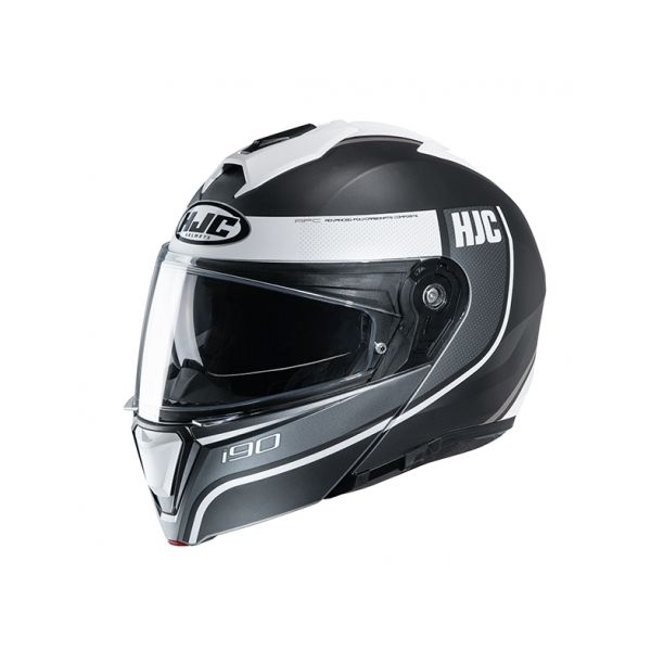 Flip up helmets HJC Flip-Up Helmet I90 Davan White