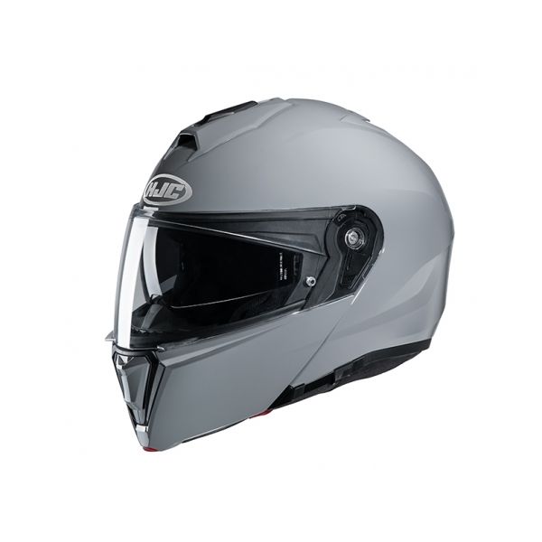Flip up helmets HJC Flip-Up Helmet I90 Solid Silver