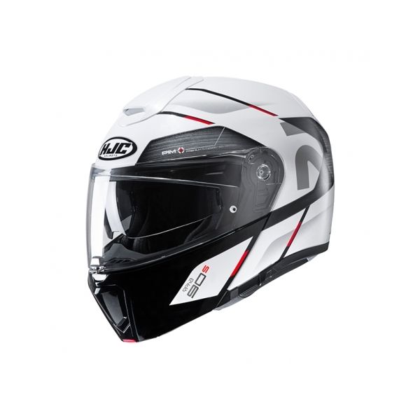 Flip up helmets HJC Flip-Up Helmet RPHA 90S Bekavo White