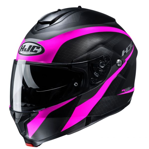  HJC Moto Helmet Flip-Up C91 Taly Pink