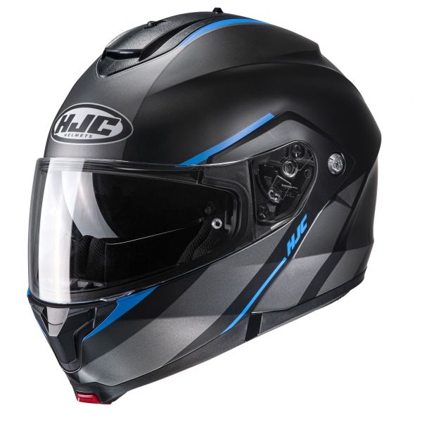 Flip up helmets HJC Helmet Flip-Up C91 Tero Black/Blue