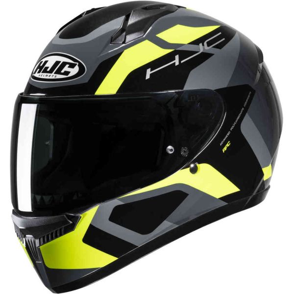 Full face helmets HJC HJC C10 Elie Full-Face Helmet Tins Fluo