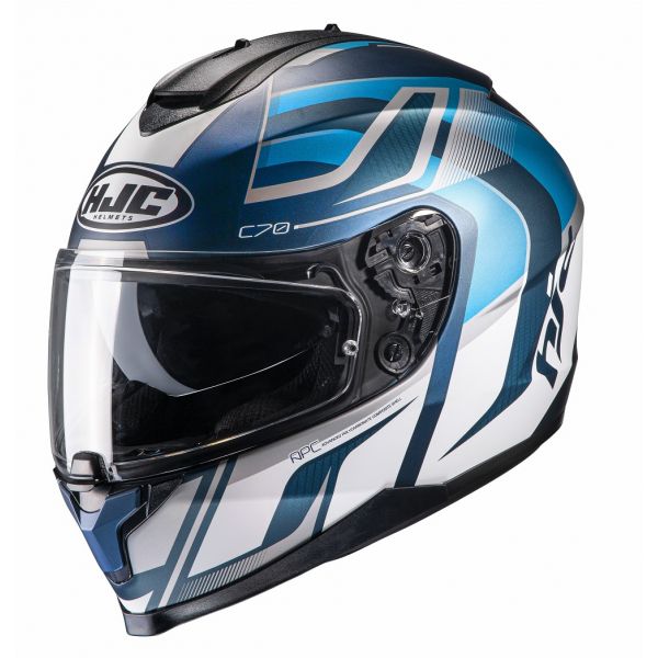 Full face helmets HJC Helmet Full-Face C70 Lantic Blue/White