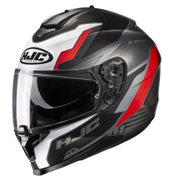 Full face helmets HJC Helmet Full-Face C70 Silon Black/Red