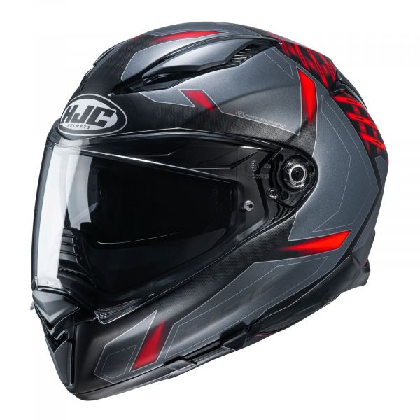 Full face helmets HJC Moto Helmet Full-Face F70 Dever Red
