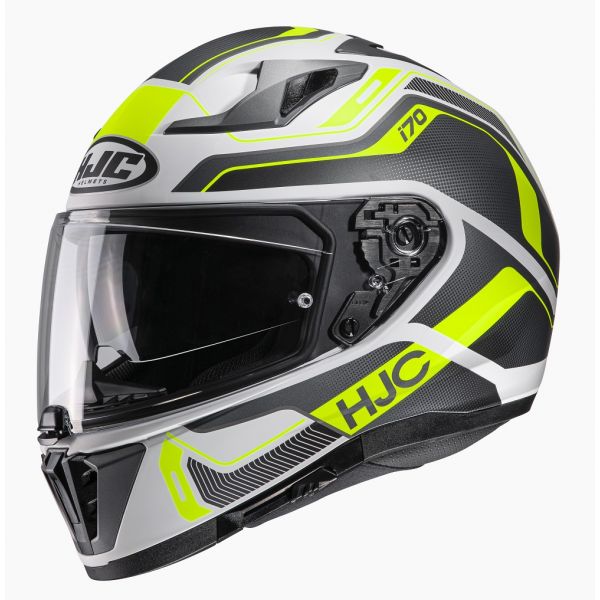 Full face helmets HJC Helmet Full-Face i70 Lonex Yellow Fluo