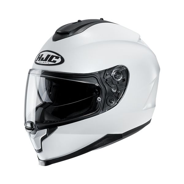 Full face helmets HJC Full-Face Moto HelmetC70N Solid White Glossy 24