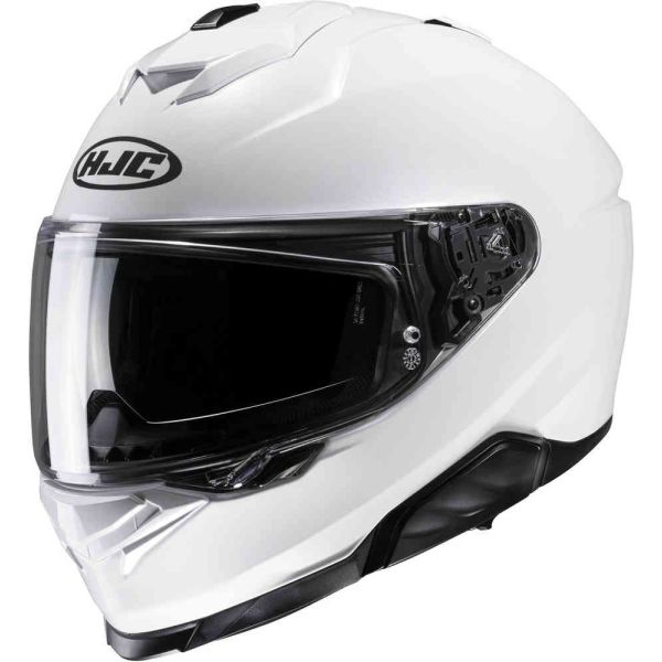 Full face helmets HJC Full-Face Moto Helmet i71 Solid Gloss White 24