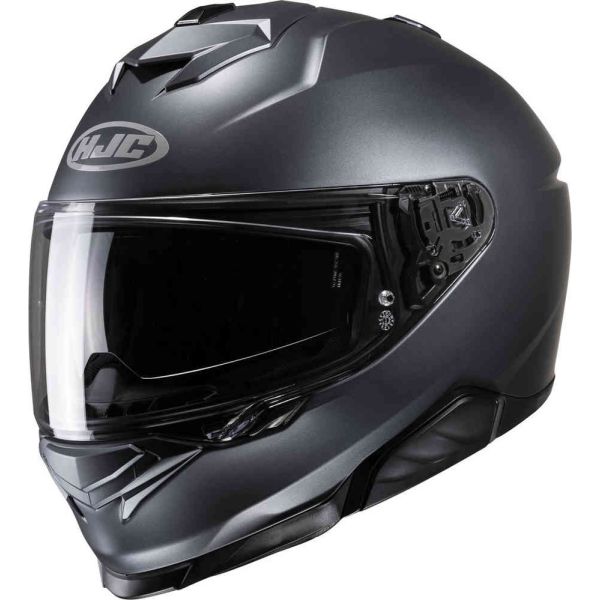 Full face helmets HJC Full-Face Moto Helmet i71 Solid Anthracite 24