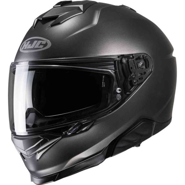 Full face helmets HJC Full-Face Moto Helmet i71 Solid Titanium Matt 24