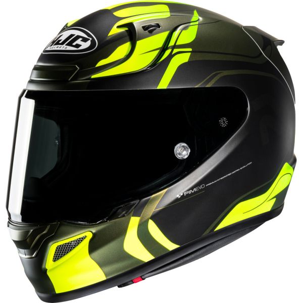Full face helmets HJC Full-Face Moto HelmetRPHA 12 Lawin Yellow Fluo 24