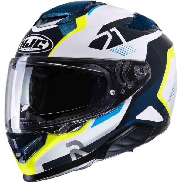 Full face helmets HJC Full-Face Moto Helmet RPHA 71 Hapel White 24