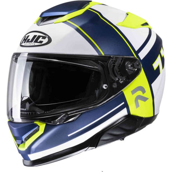 Full face helmets HJC Full-Face Moto Helmet RPHA 71 Zecha Fluo 24
