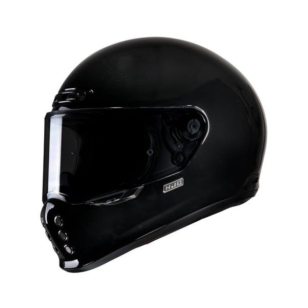 Full face helmets HJC Full-Face Moto Helmet V10 Solid Black Glossy 24