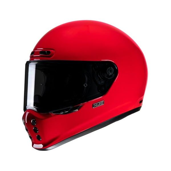Full face helmets HJC Full-Face Moto Helmet V10 Solid Red Glossy 24