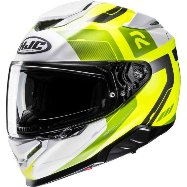 Full face helmets HJC Full-Face Moto Helmet RPHA 71 Cozad Yellow Fluo 24