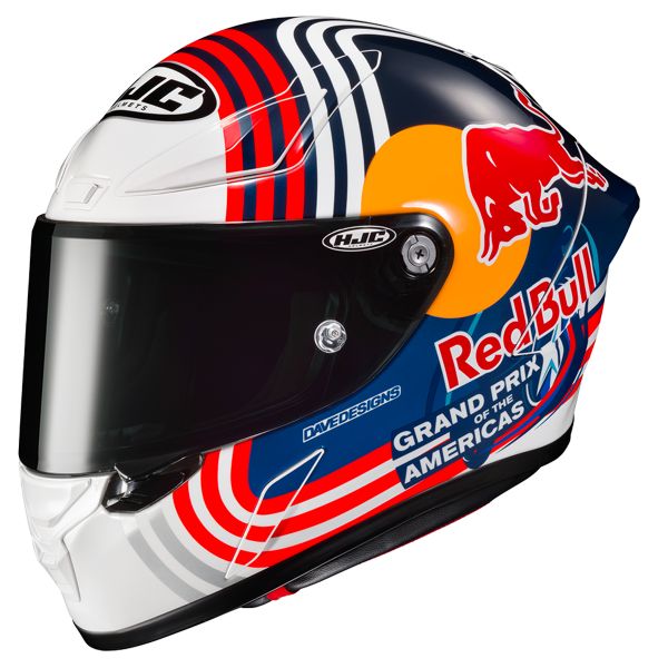 Full face helmets HJC Helmet Full Face RPHA 1 Red Bull Austin GP