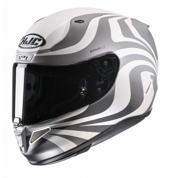 Casti Moto Integrale HJC Casca Moto Full-Face RPHA 11 Eldon White/Grey