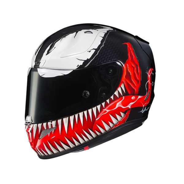 Casti Moto Integrale HJC Casca Moto Full-Face RPHA 11 Venom 1 Marvel Black/White/Red 24