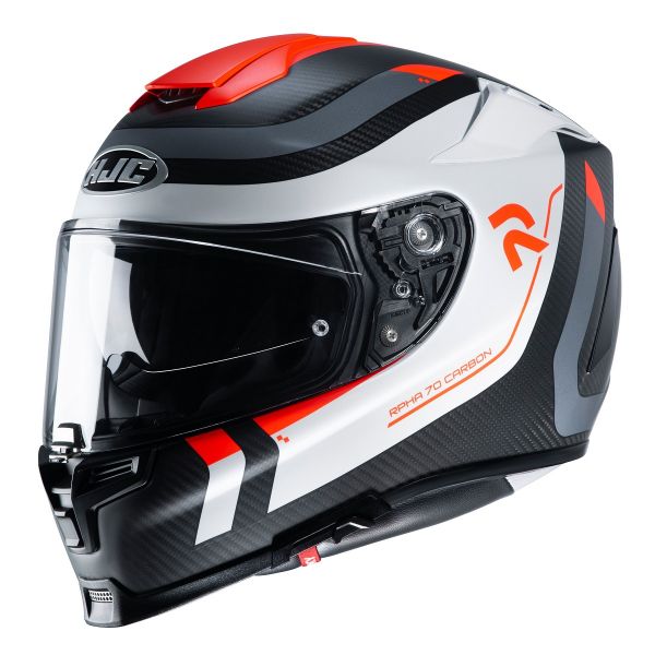  HJC Casca Moto Full-Face RPHA 70 Carbon Reple Orange