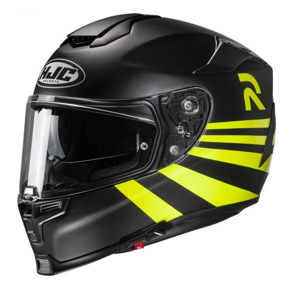  HJC Helmet Full-Face RPHA 70 Stipe Black/Yellow
