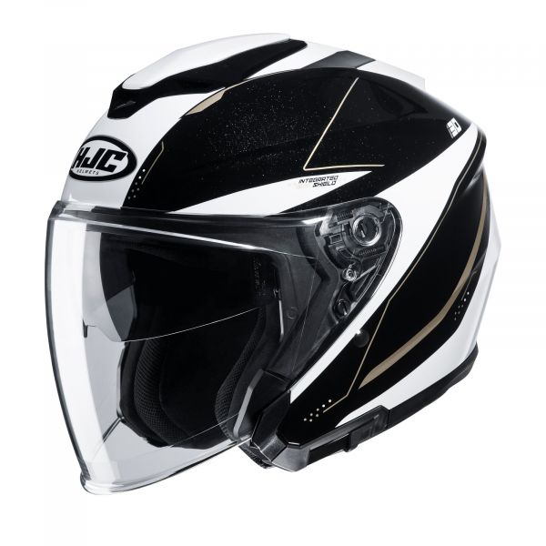 Jet helmets HJC Moto Helmet Jet i30 Slight White