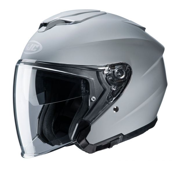 Jet helmets HJC Moto Helmet Jet i30 Solid Lucios Grey