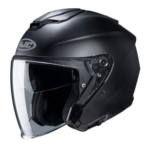 Jet helmets HJC Moto Helmet Jet i30 Solid Mat Black