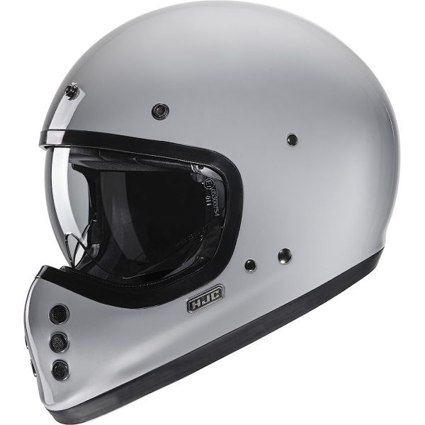 Helmets MX-Enduro HJC MX/Enduro Moto Helmet V60 Solid Grey 24